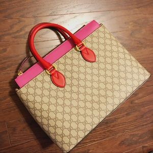 Gucci GG Supreme Tote Bag 9*13*4